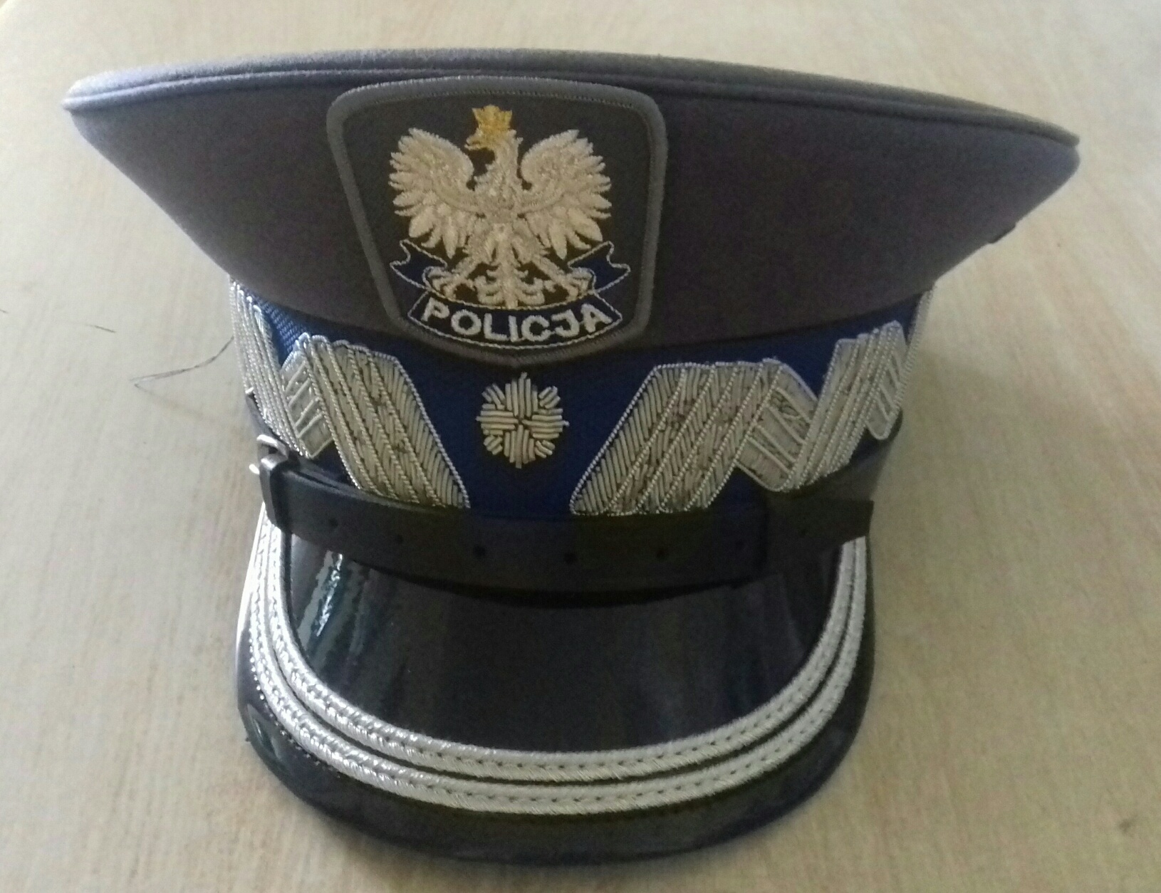 Czapka generalska Policji